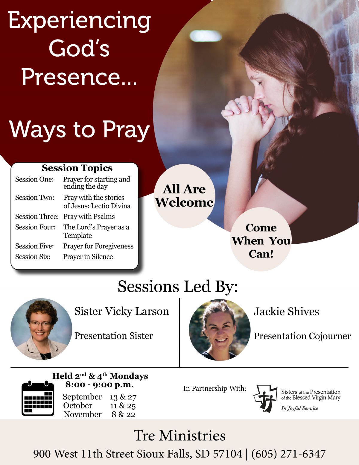 Experiencing God’s Presence: Ways to Pray - Presentation Sisters